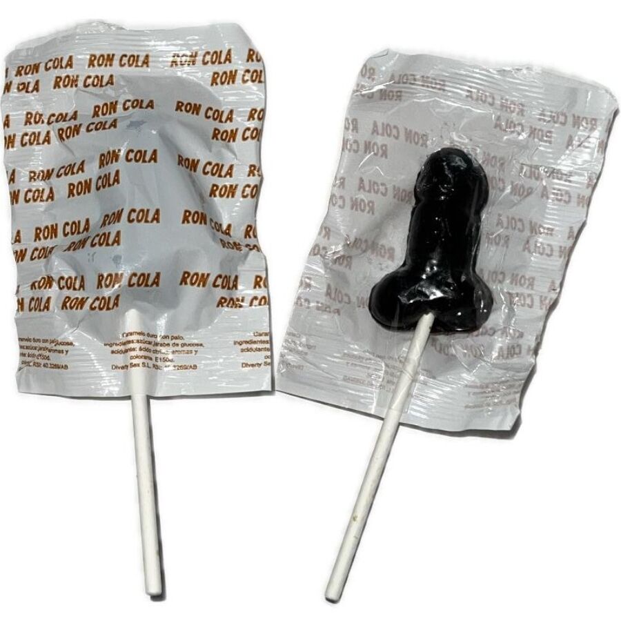 Diablo Goloso-Penis Ohrringe Geschmack Rom-Cola 10% Alkohol · Süßigkeiten & Geschenke