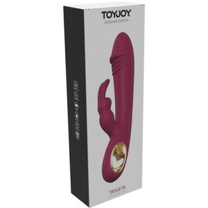 Toyjoy-Taygeta Rabbit Vibrator-Silikon, 10 Geschwindigkeiten, Wiederaufladbar · Vibratoren (Bild 5)