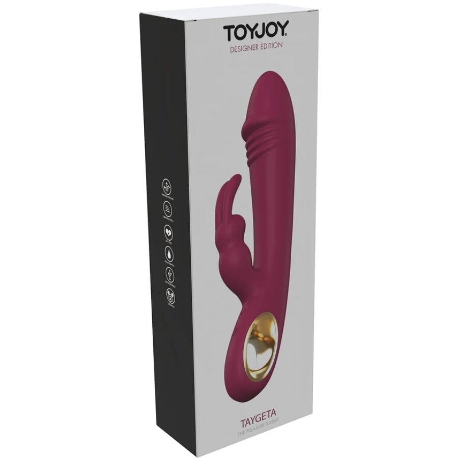 Toyjoy-Taygeta Rabbit Vibrator-Silikon, 10 Geschwindigkeiten, Wiederaufladbar · Vibratoren (Bild 5)