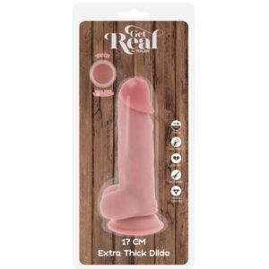Get Real-Deluxe Realistischer Penis mit extra dicken Hoden 17 cm-TPE · Sextoys (Bild 3)