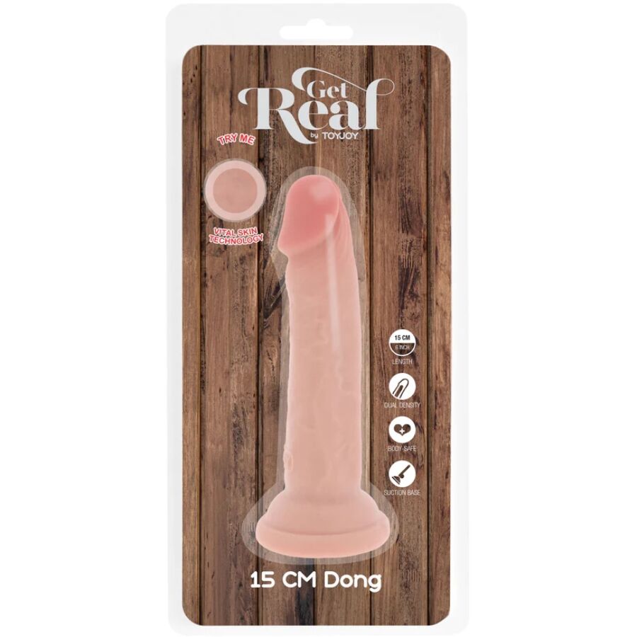 Get Real-Deluxe Realistischer Penis 15 cm-TPR, Saugnapf · Sextoys (Bild 3)