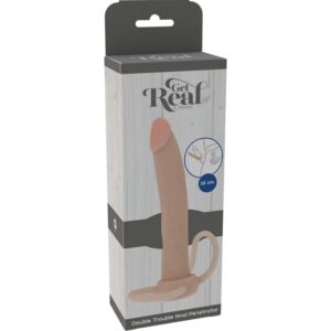 Get Real-Double Trouble Penetrator Anal in Silikon 16 cm · Sextoys (Bild 4)