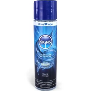 Skins-Aqua Gleitgel auf Wasserbasis 250 ml · Kosmetika & Aphrodisiaka