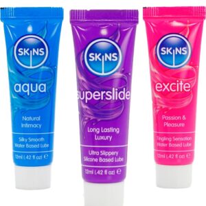 Skins-Kit Vital Gleitgel Aqua, Superslide & Excite 3 X 12 ml · Kosmetika & Aphrodisiaka (Bild 2)