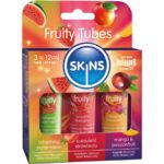 Skins-Kit Gleitgel Fruchtig Melone, Erdbeere und Mango 3 X 12 ml · Kosmetika & Aphrodisiaka