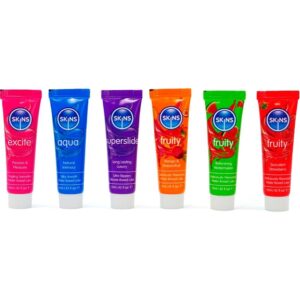 Skins-Vital & Fruity Kit Gleitgel 6 X 12 ml · Kosmetika & Aphrodisiaka (Bild 2)