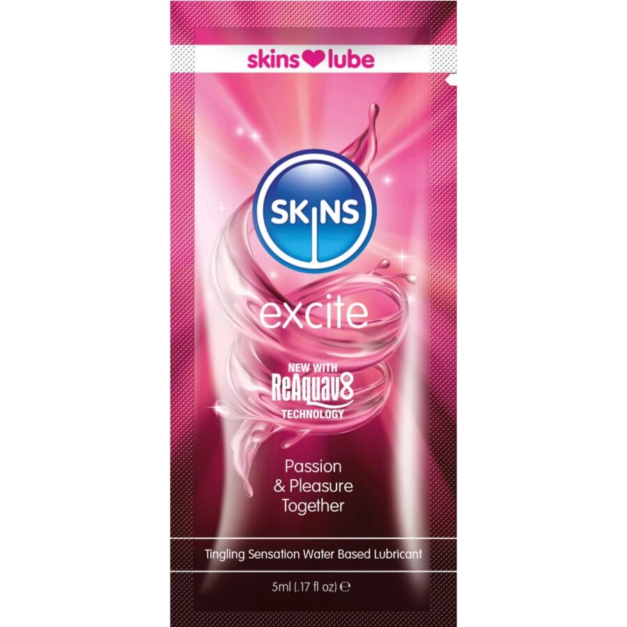 Skins-Gleitgel Base Wasser-Monodose 5 ml · Kosmetika & Aphrodisiaka