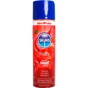 Skins-Gleitgel Früchte auf Erdbeerwasserbasis 130 ml · Kosmetika & Aphrodisiaka