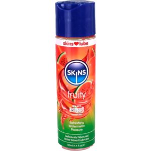 Skins-Gleitgel auf Wasserbasis Fruity Chili Grün 130 ml · Kosmetika & Aphrodisiaka