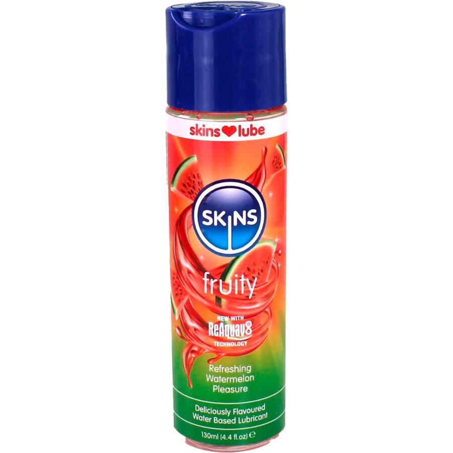 Skins-Gleitgel auf Wasserbasis Fruity Chili Grün 130 ml · Kosmetika & Aphrodisiaka