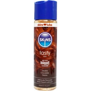 Skins-Gleitgel auf Wasserbasis Double Chocolate 130 ml · Kosmetika & Aphrodisiaka