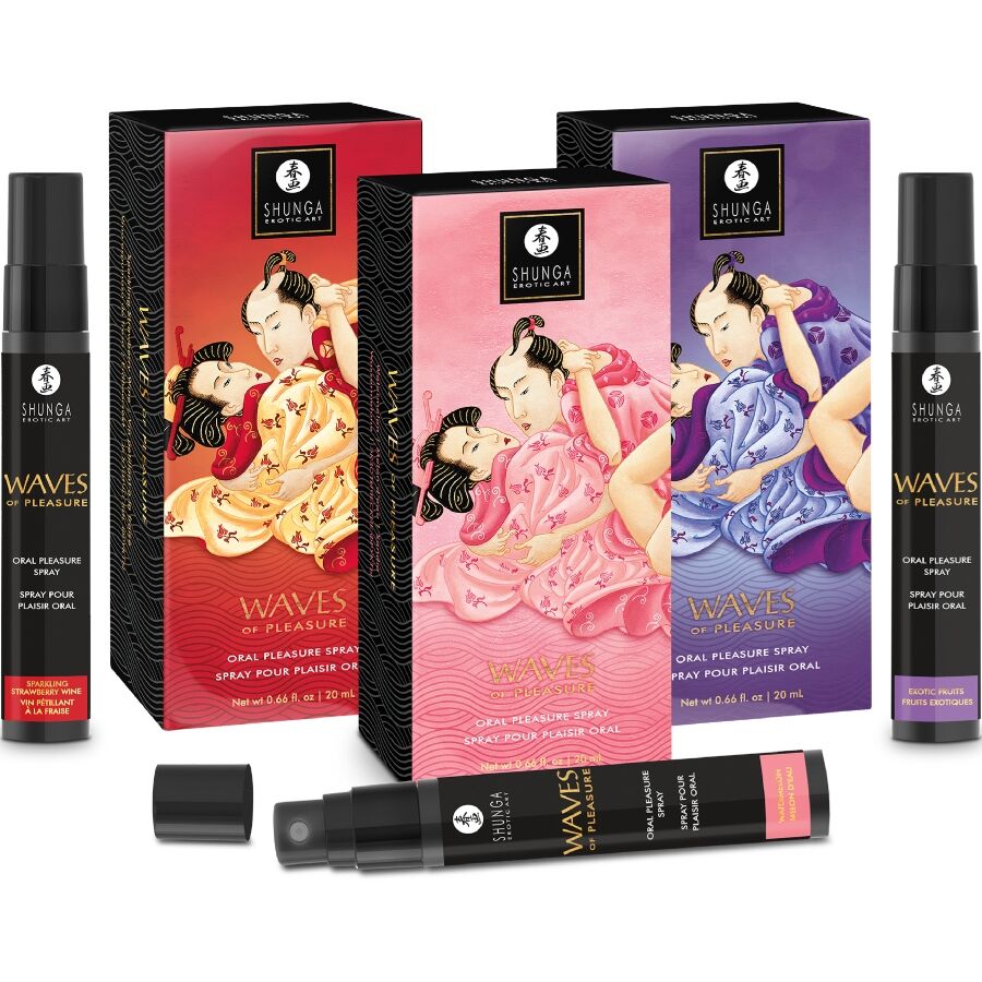 Shunga Aphrodisiacs-Waves Pleasure Spray Oral Verführerische Früchte · Oralsex & Körperspiele (Bild 5)