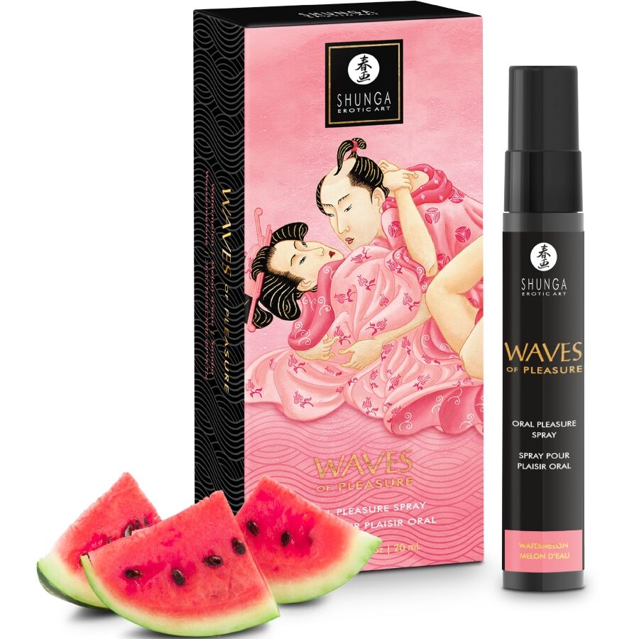 Shunga Aphrodisiacs-Waves Pleasure Spray Verführerischer Melone · Oralsex & Körperspiele