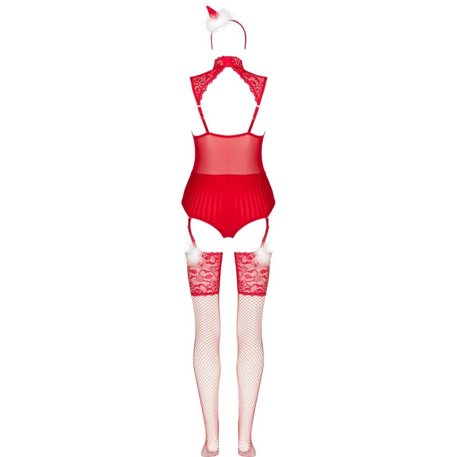 Livco Corsetti Fashion-Limpid Snowflakes LC-90604 Set Body · Sexy Damen-Dessous (Bild 4)