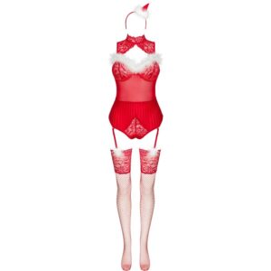Livco Corsetti Fashion-Limpid Snowflakes LC-90604 Set Body · Sexy Damen-Dessous (Bild 3)