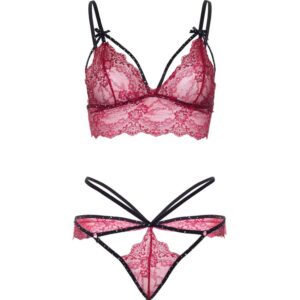 Leg Avenue-Set BH + Tanga Rand · Sexy Damen-Dessous (Bild 5)