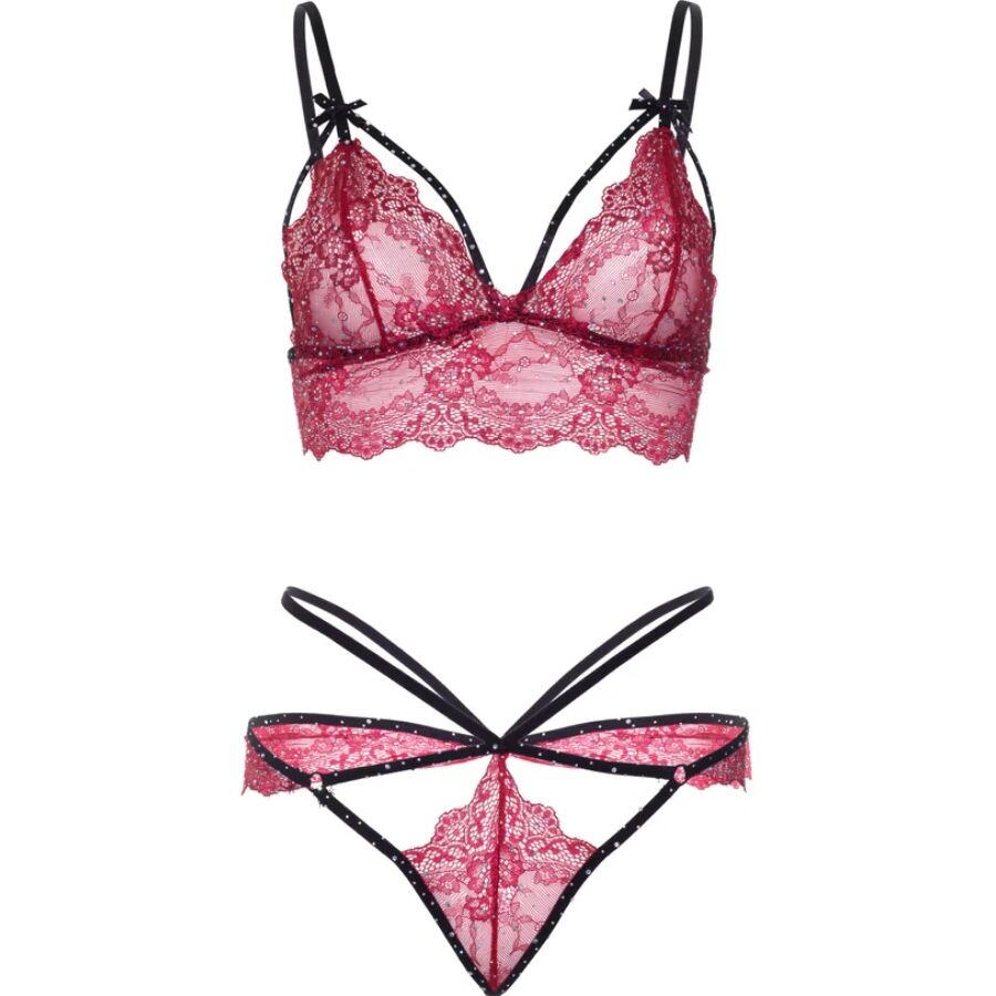 Leg Avenue-Set BH + Tanga Rand · Sexy Damen-Dessous (Bild 5)