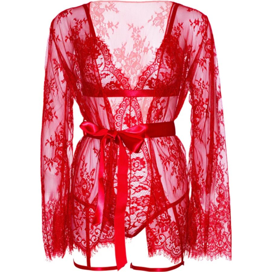 Leg Avenue-Set Body Teddy und Kleid, Rot · Spicy Dessous & Bodystockings (Bild 7)