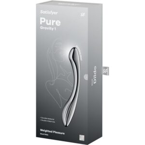 Satisfyer Dildo-Pure Gravity 1 Doppel Dildo aus Stahl · Sextoys (Bild 5)