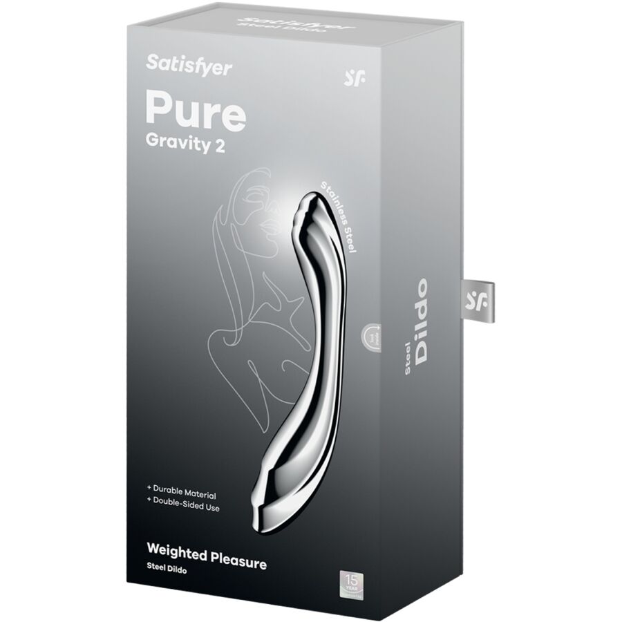 Satisfyer Dildo-Pure Gravity 2 Dildo Doppelter Stahl · Sextoys (Bild 5)