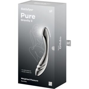 Satisfyer Dildo-Pure Gravity 3 Edelstahl, Dildo · Sextoys (Bild 5)