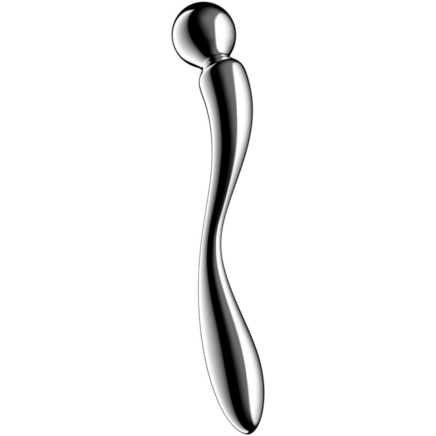 Satisfyer Dildo-Star Force 2 Dildo Doppel aus Edelstahl-Metal · Sextoys