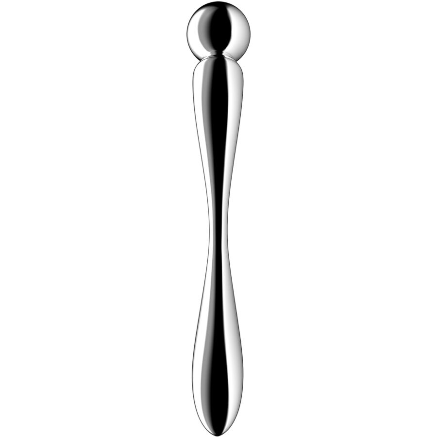 Satisfyer Dildo-Star Force 2 Dildo Doppel aus Edelstahl-Metal · Sextoys (Bild 2)