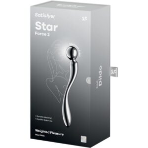 Satisfyer Dildo-Star Force 2 Dildo Doppel aus Edelstahl-Metal · Sextoys (Bild 5)