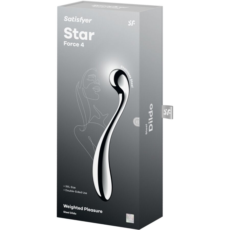 Satisfyer Dildo-Star Force 4 Dildo Doppelkopf aus Stahl · Sextoys (Bild 5)