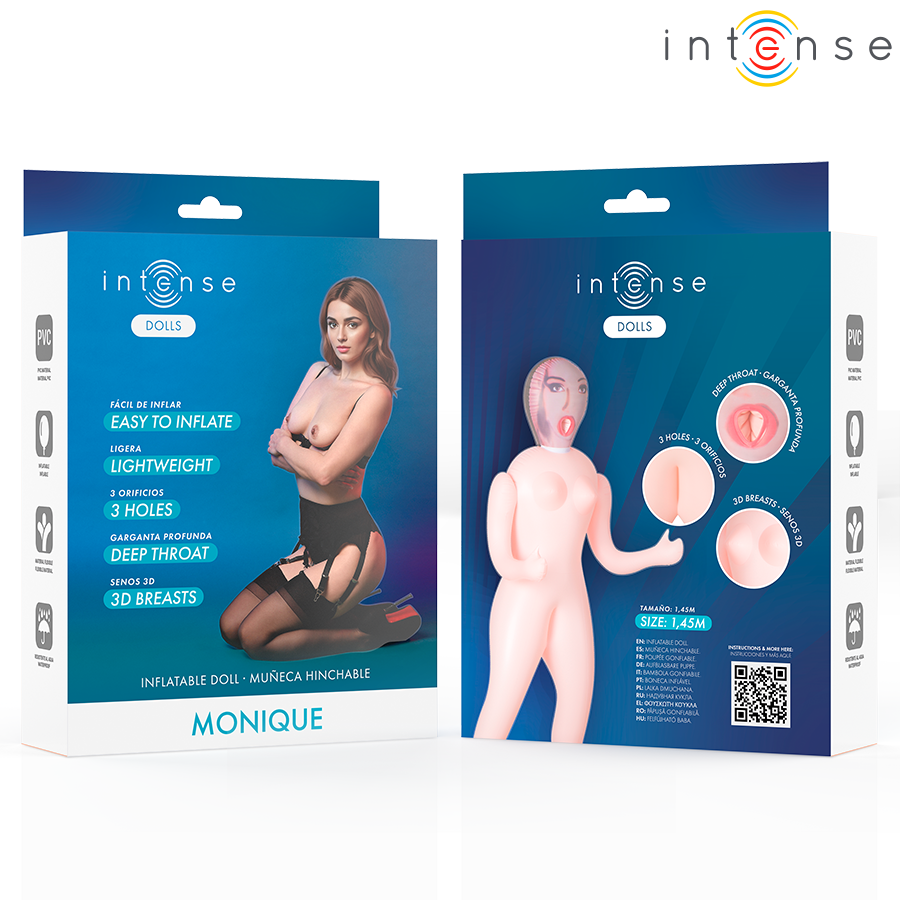 Intense Bodies & Masturbators-Monique Bonbon Puppe mit Drei · Sextoys (Bild 4)