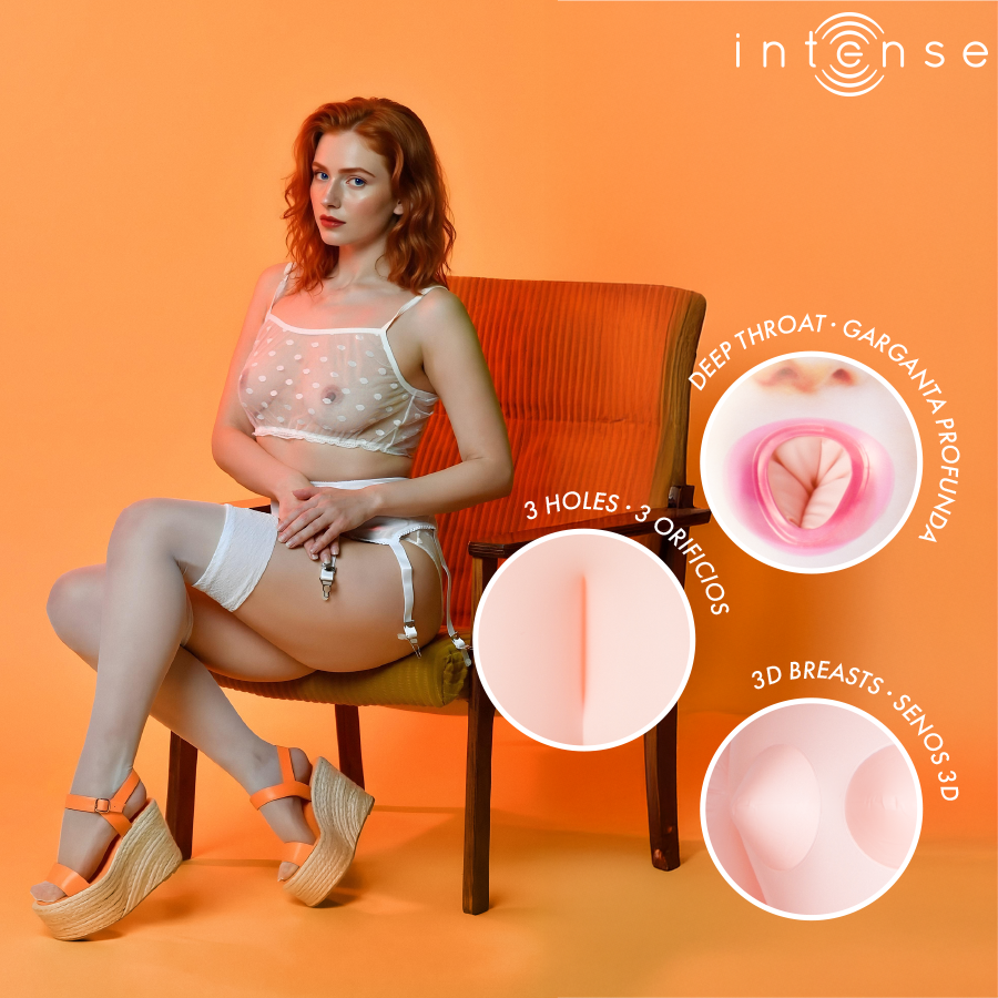 Intense Bodies & Masturbators-Scarlett Puppe Mit drei spielbar · Sextoys (Bild 4)