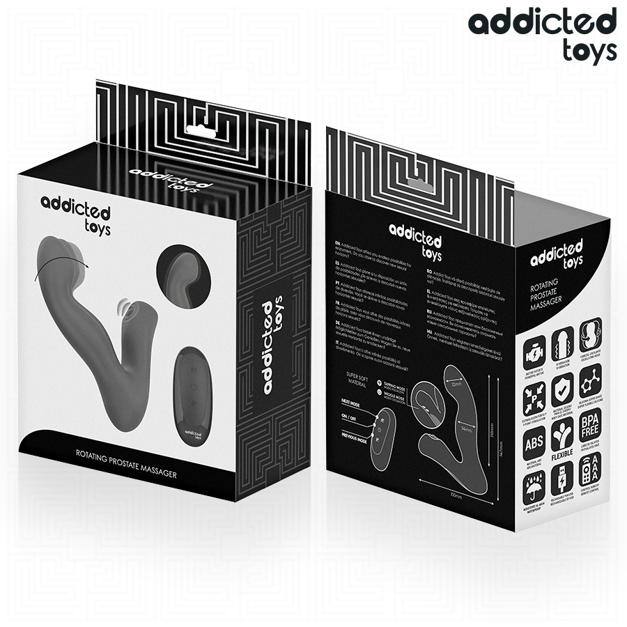 Addicted Toys-Prostata Oszillator mit Tastenmodus und · Sextoys (Bild 7)
