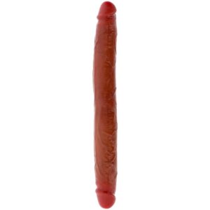 Get Real-Dildo Doppel Silikon Caramel 35 cm · Sextoys