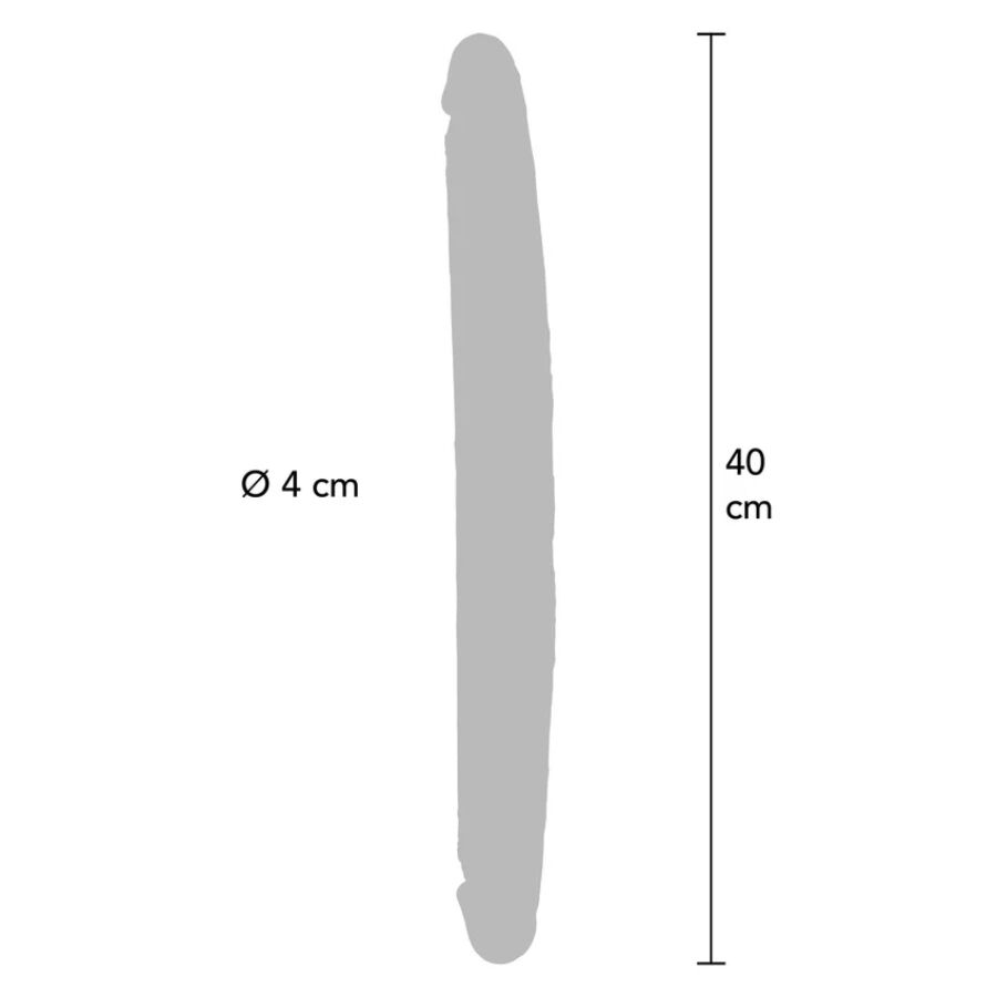 Get Real-Doppel Dildo aus Silikon mit Preput Mobile Caramel, 40 cm · Sextoys (Bild 3)