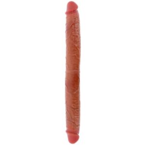 Get Real-Dildo Doppel in Silikon Caramel, 46 cm · Sextoys