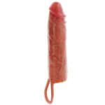 Get Real-Hydrated Skin Penishülle Penis in Silikon Caramel 20 cm · Sextoys