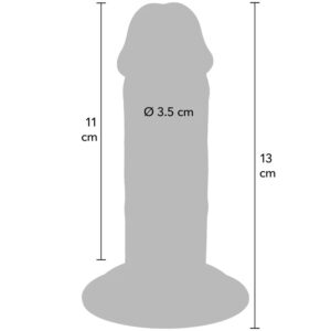 Get Real-Deluxe Dong Tpe Extra Gross, Doppeldichte, 13 cm · Sextoys (Bild 3)