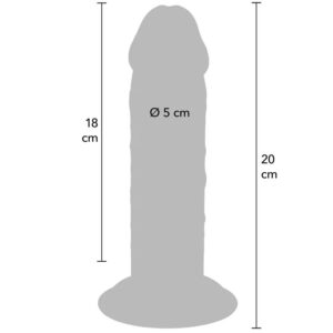 Get Real-Deluxe Dildo Extra Gross Doppeldichte mit Saugnapf · Sextoys (Bild 4)