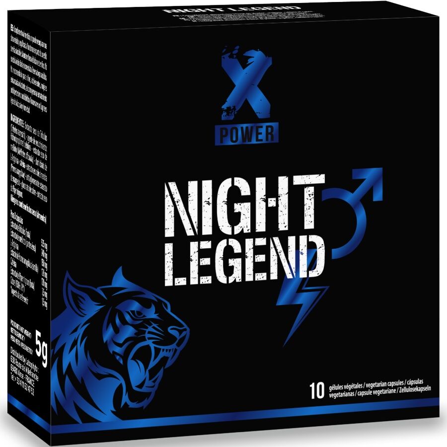 Labophyto-Night Legend stimulierend Schnell für Erektion · Nahrungsergänzungsmittel