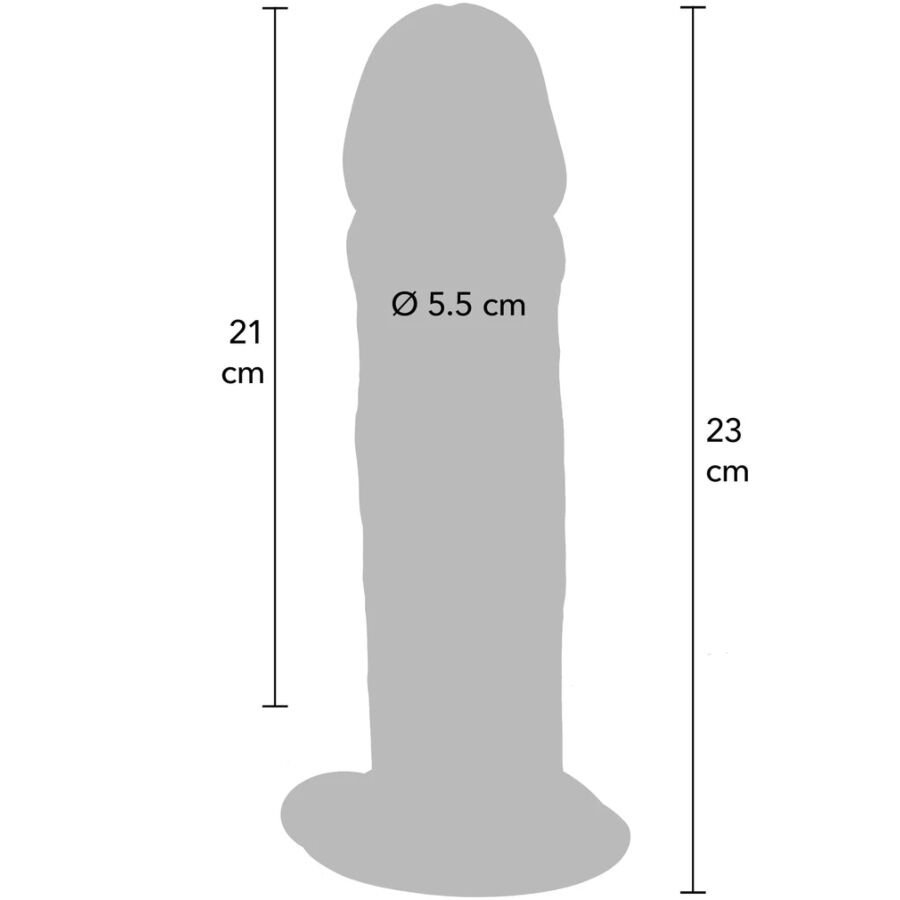 Get Real-Deluxe Dildo Extra Gross Doppeldichte mit Saugnapf · Sextoys (Bild 7)