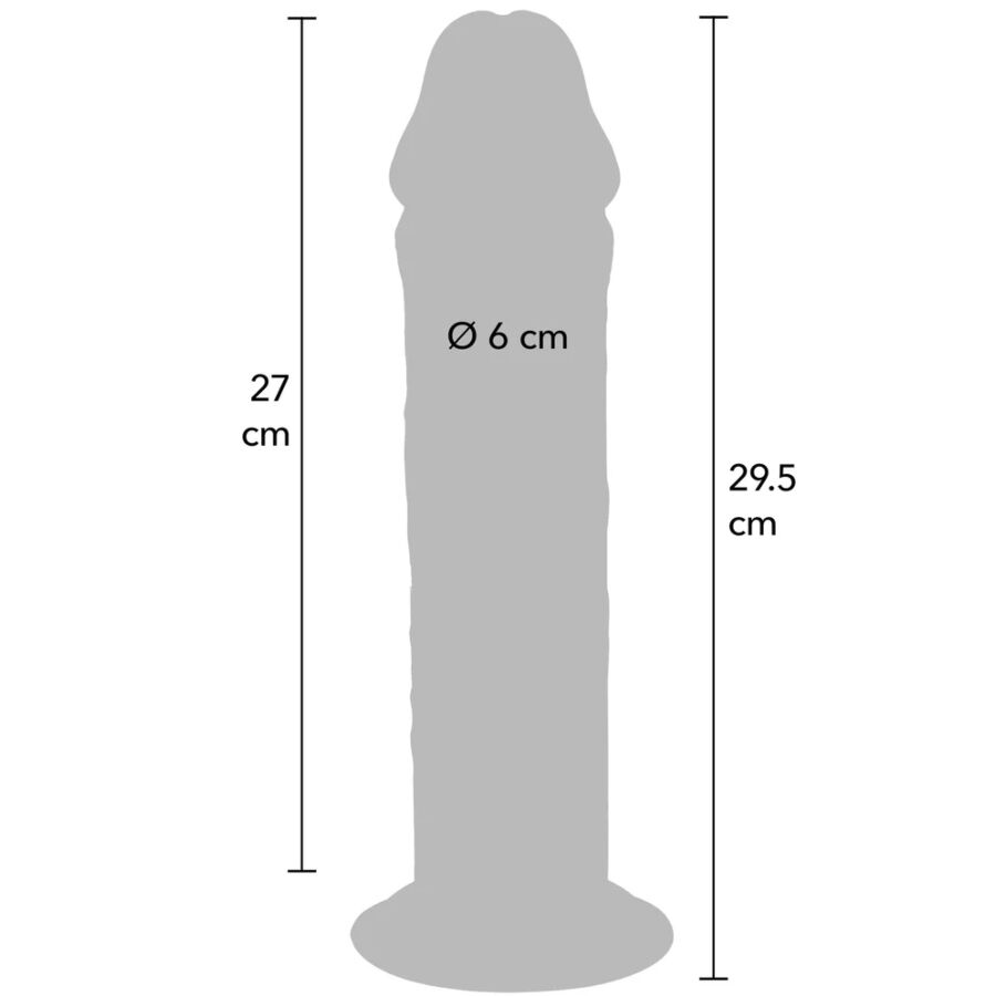Get Real-Deluxe Extra-groß Doppeldichte Tpe Dong 29.5 cm · Sextoys (Bild 5)