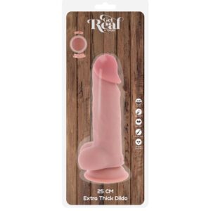 Get Real-Deluxe Realistischer Penis mit Extra-Texte Dicke 25 cm-TPE · Sextoys (Bild 5)