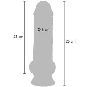 Get Real-Deluxe Realistischer Penis mit Extra-Texte Dicke 25 cm-TPE · Sextoys (Bild 4)