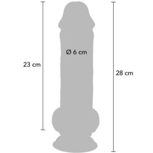 Get Real-Deluxe Realistischer Penis mit Extra-Texte Häufig 28 cm-TPE · Sextoys (Bild 4)