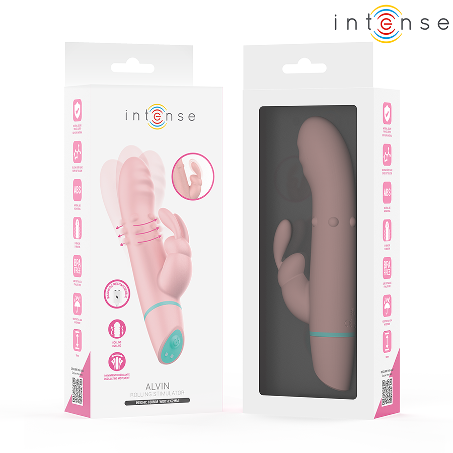 Intense High Tech-Alvin Rabbit Stimulator & Rolling Vibrator + · Vibratoren (Bild 3)