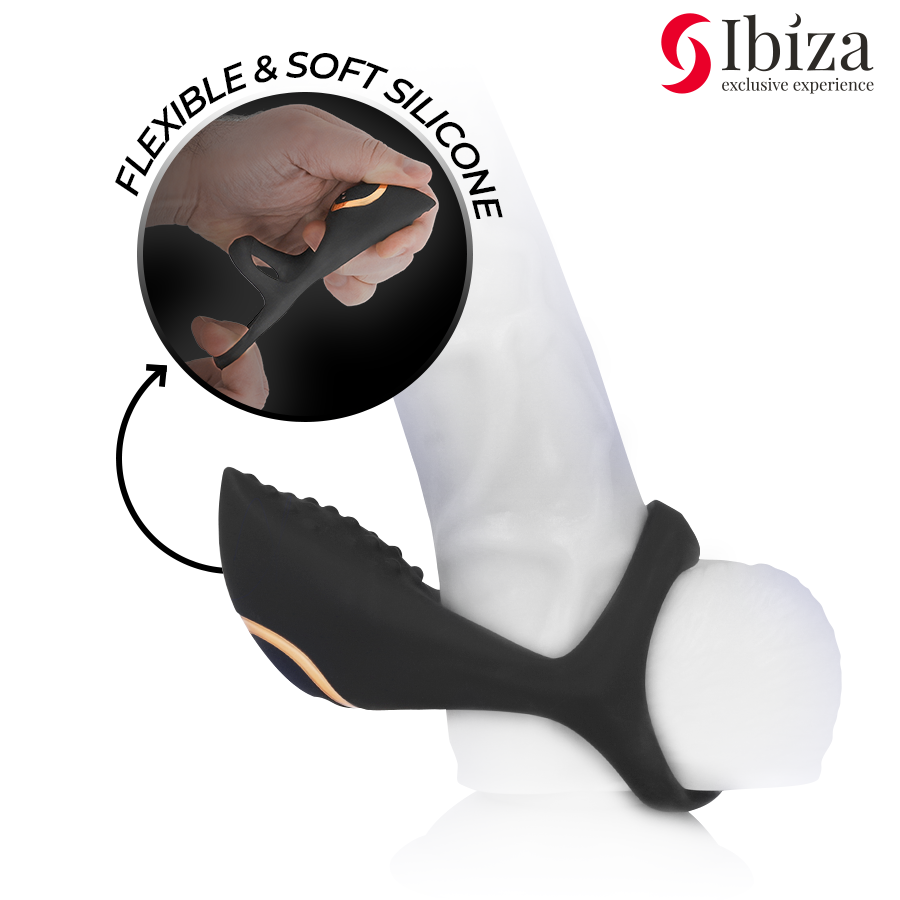 Ibiza Technology Penisring Multisensorial-Silikon, 10 Geschwindigkeiten · Sextoys (Bild 5)