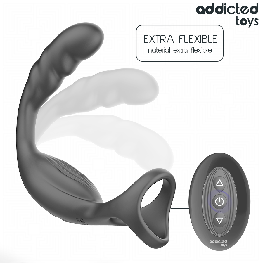Addicted Toys-Penisring Dual für Prostata · Sextoys (Bild 3)