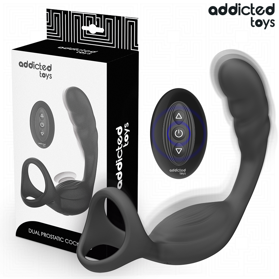 Addicted Toys-Penisring Dual für Prostata · Sextoys
