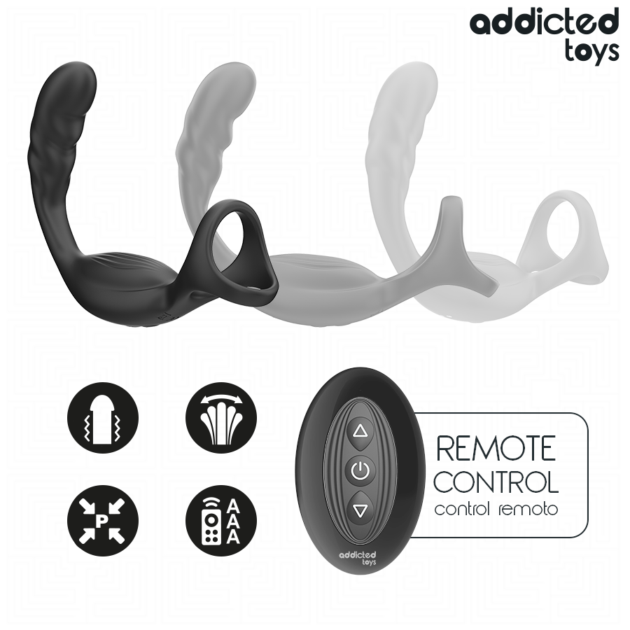 Addicted Toys-Penisring Dual für Prostata · Sextoys (Bild 5)