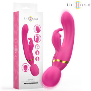 Intense High Tech-Winona Doppelvibrator Rabbit & Wand-Silikon